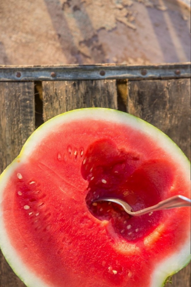Watermelon, Haloumi & Mint Salad | Nadia Felsch