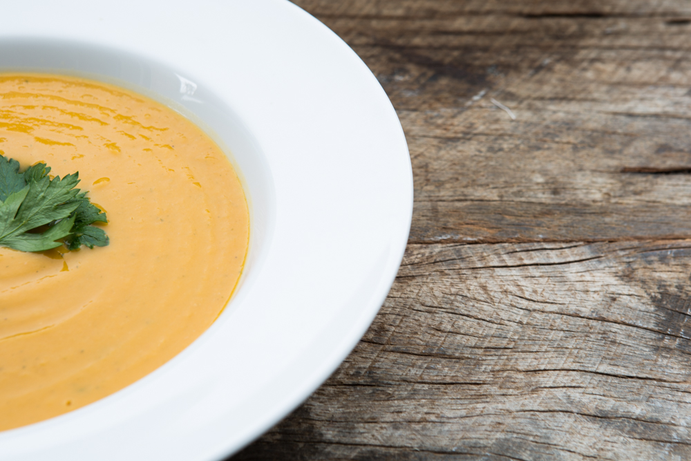 Pumpkin & White Bean Soup | Nadia Felsch