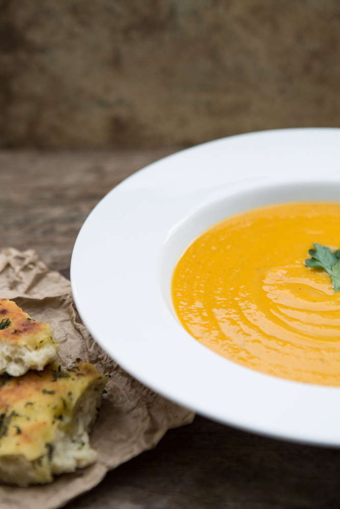 Pumpkin & White Bean Soup | Nadia Felsch