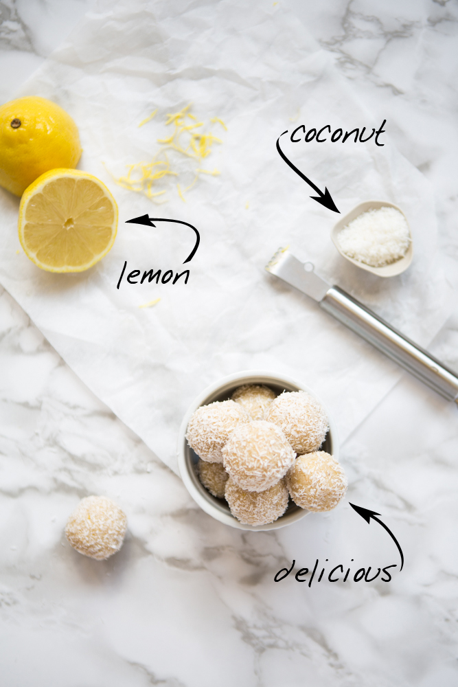 Raw Lemon Cheesecake Bites | Nadia Felsch