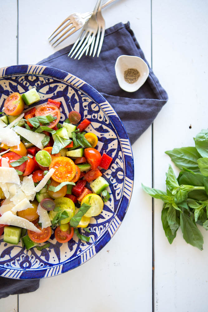 Italian Summer Salad | Nadia Felsch