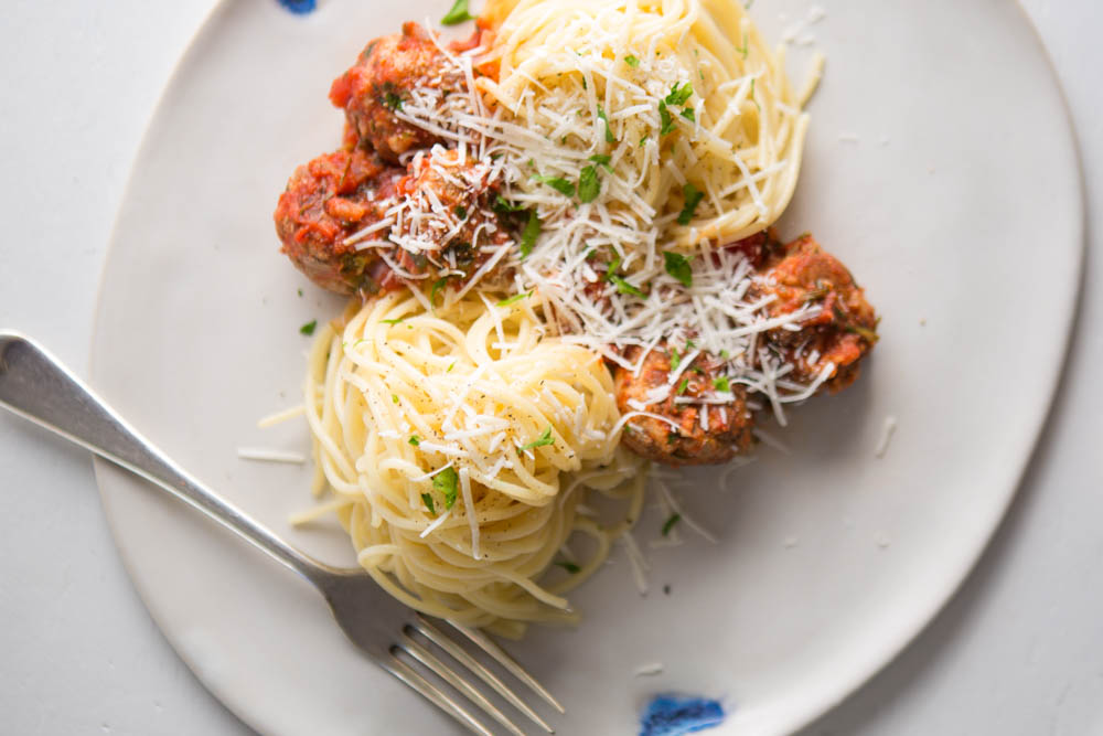 Spaghetti & Meatballs | Nadia Felsch