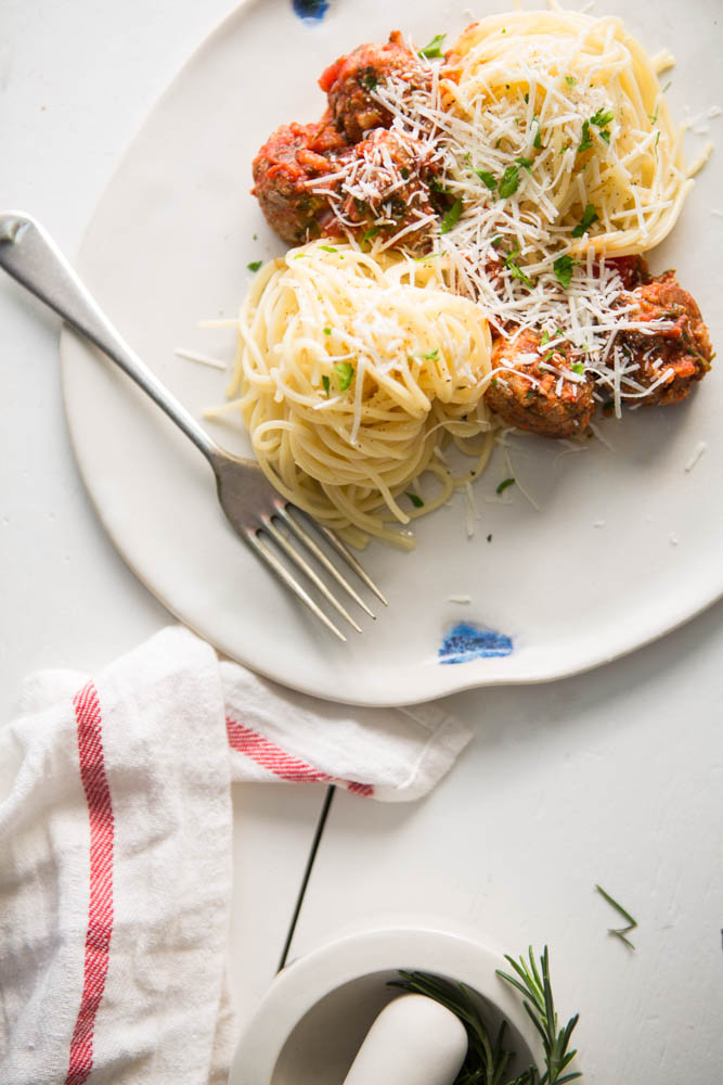 Spaghetti & Meatballs | Nadia Felsch