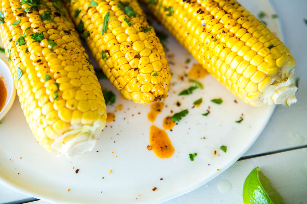 Grilled Corn with Paprika Butter | Nadia Felsch