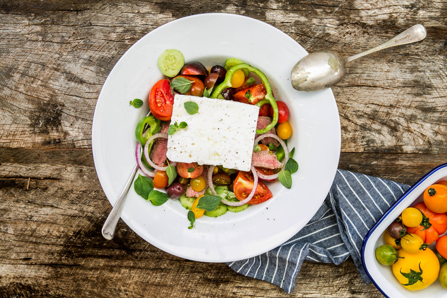 Greek Lamb Salad | Nadia Felsch