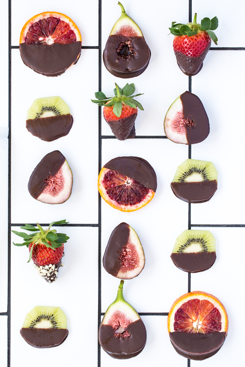 Chocolate-Dipped Fruit