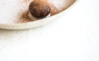 Raw Cacao Hazelnut Energy Balls