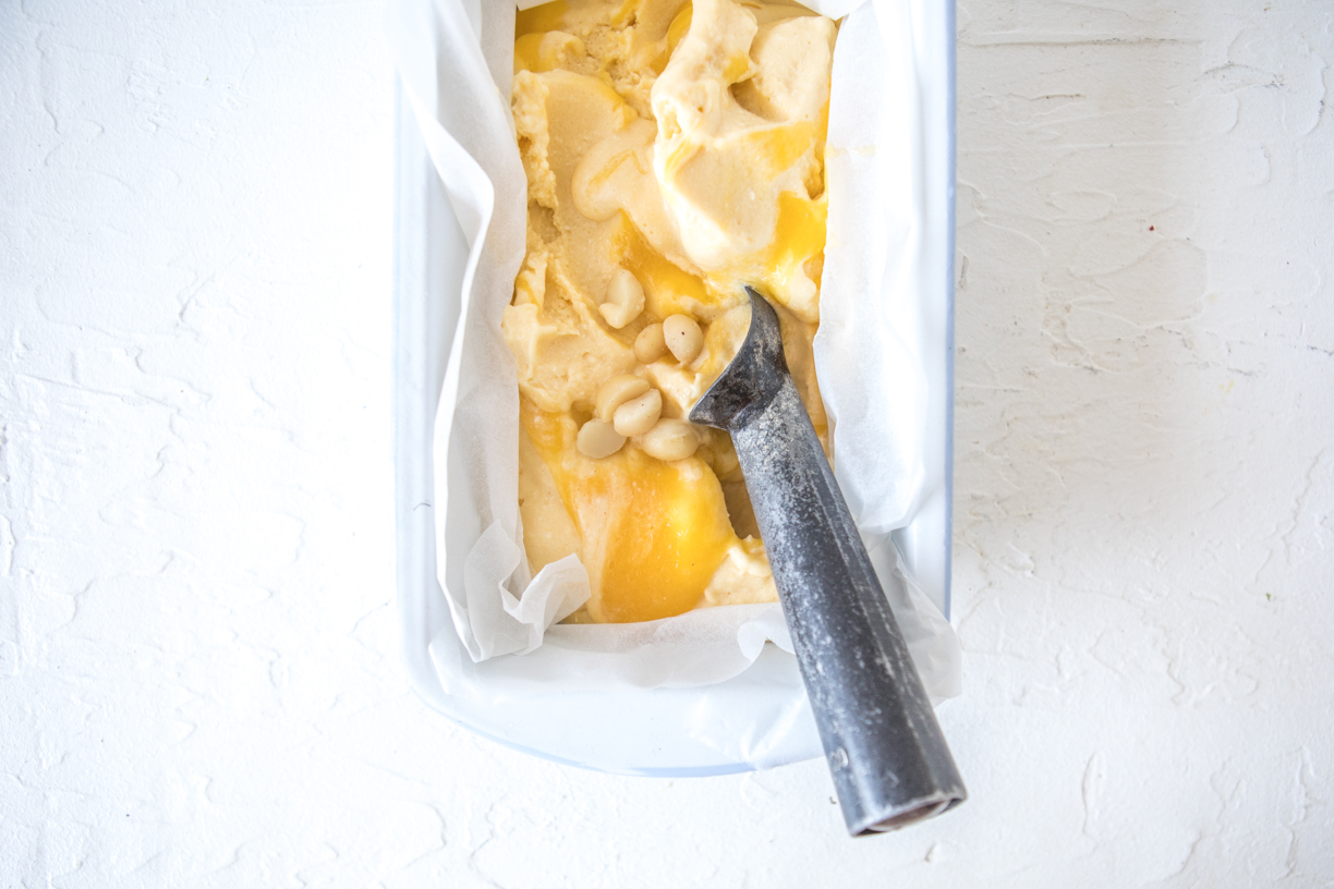 Mango & Macadamia Ice Cream | Nadia Felsch