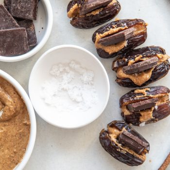 Nut Butter & Chocolate Dates